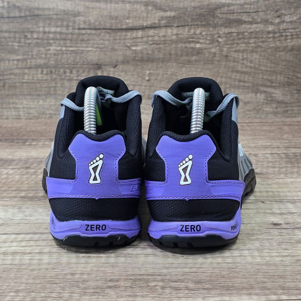 Inov 8 F-Lite 235 V2 Women's Size 9 Gray Purple Black Cross Training Shoes - Picture 4 of 9